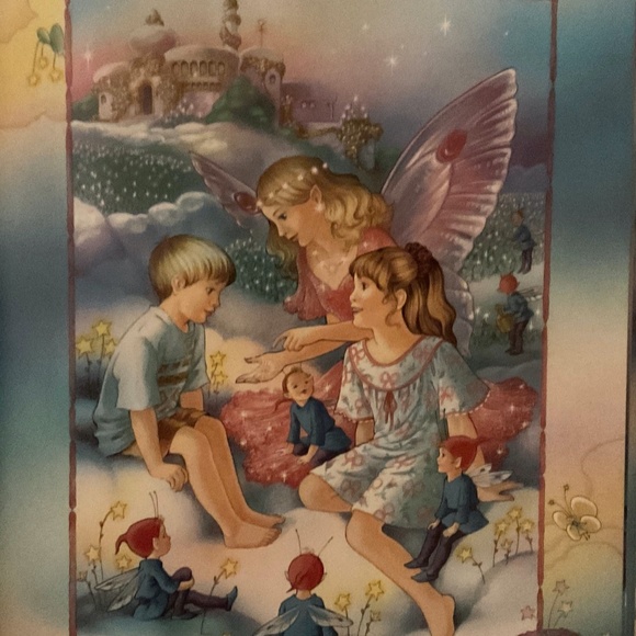 Tooth Fairy Druzy Heart Chain Necklace + Shirley Barber "The Tooth Fairy" Book - Picture 5 of 6